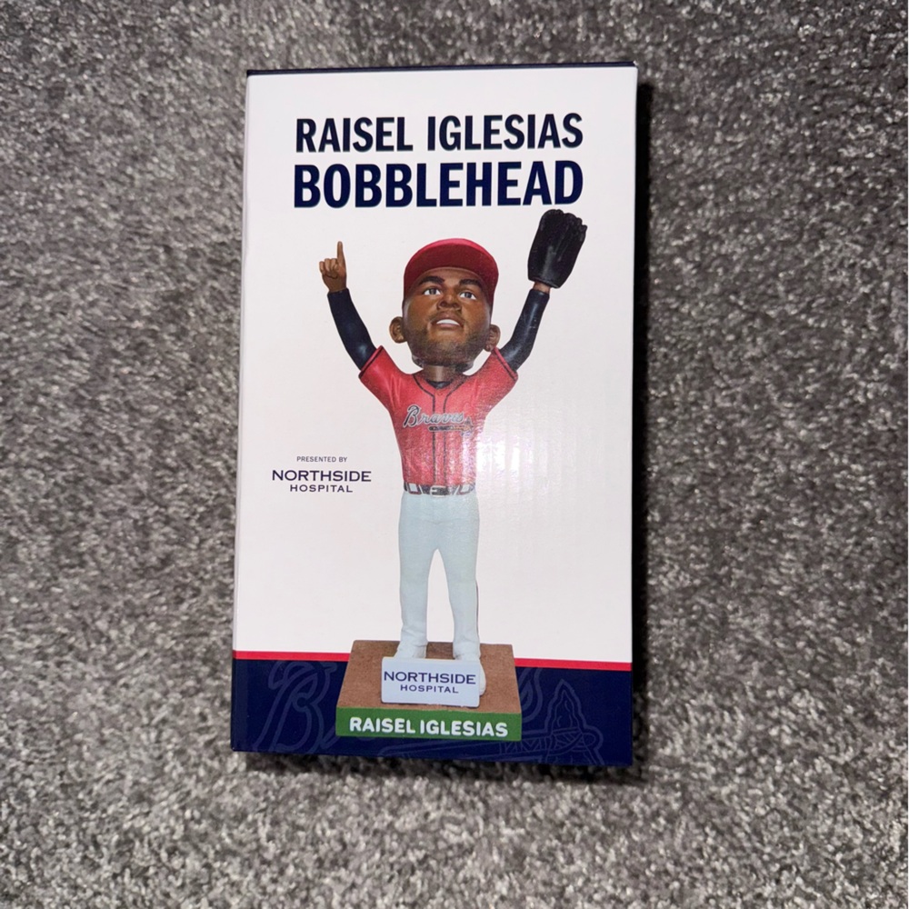 Raisel Iglesias Atlanta Braves Bobblehead